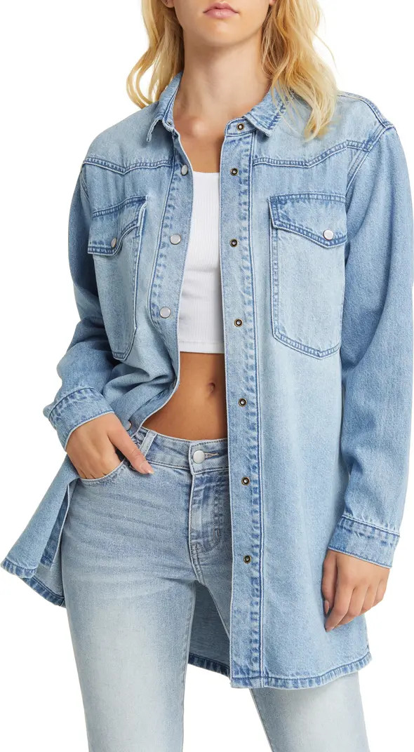 PTCL Western Denim Shacket | Nordstrom | Nordstrom