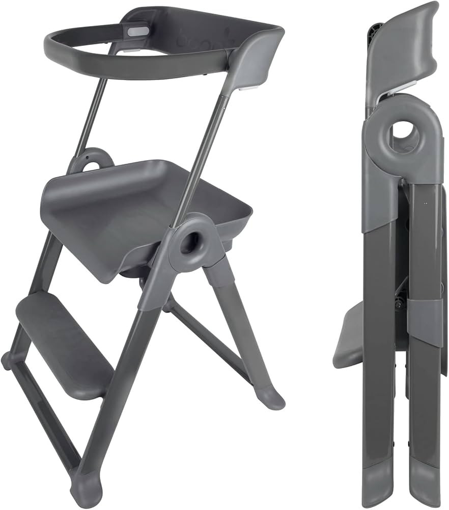 Boon Pivot Toddler Tower - Folding Toddler Step Stool for Bathroom Sink or Kitchen Countertop - S... | Amazon (US)
