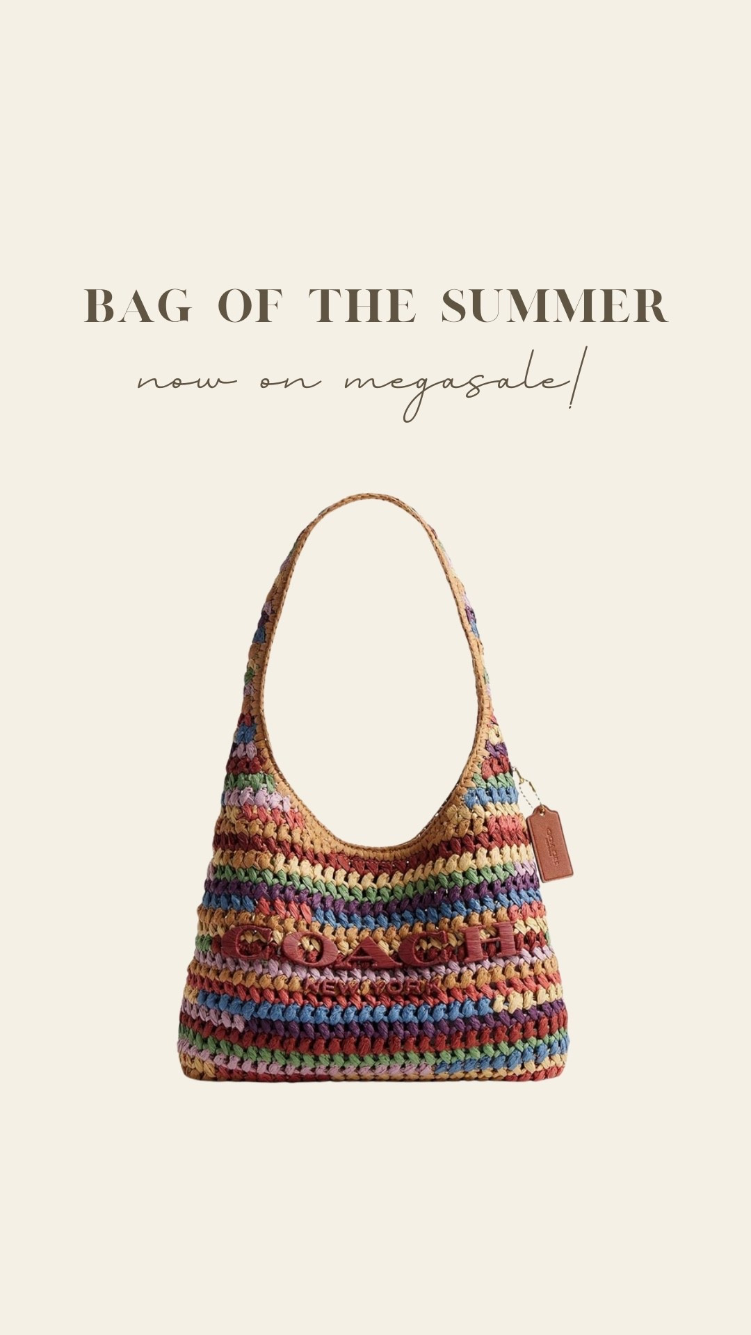 30% off the straw Coach Brooklyn bag (other colors available)!

Amazon prime day find

#LTKTravel #LTKSaleAlert