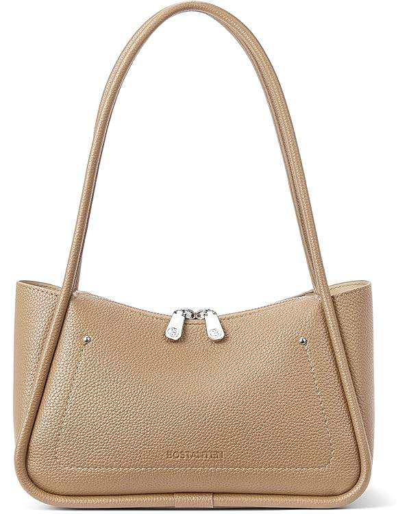 BOSTANTEN Small Purses for Women Trendy Shoulder Bag Vegan Leather Designer Hobo Handbags | Amazon (US)