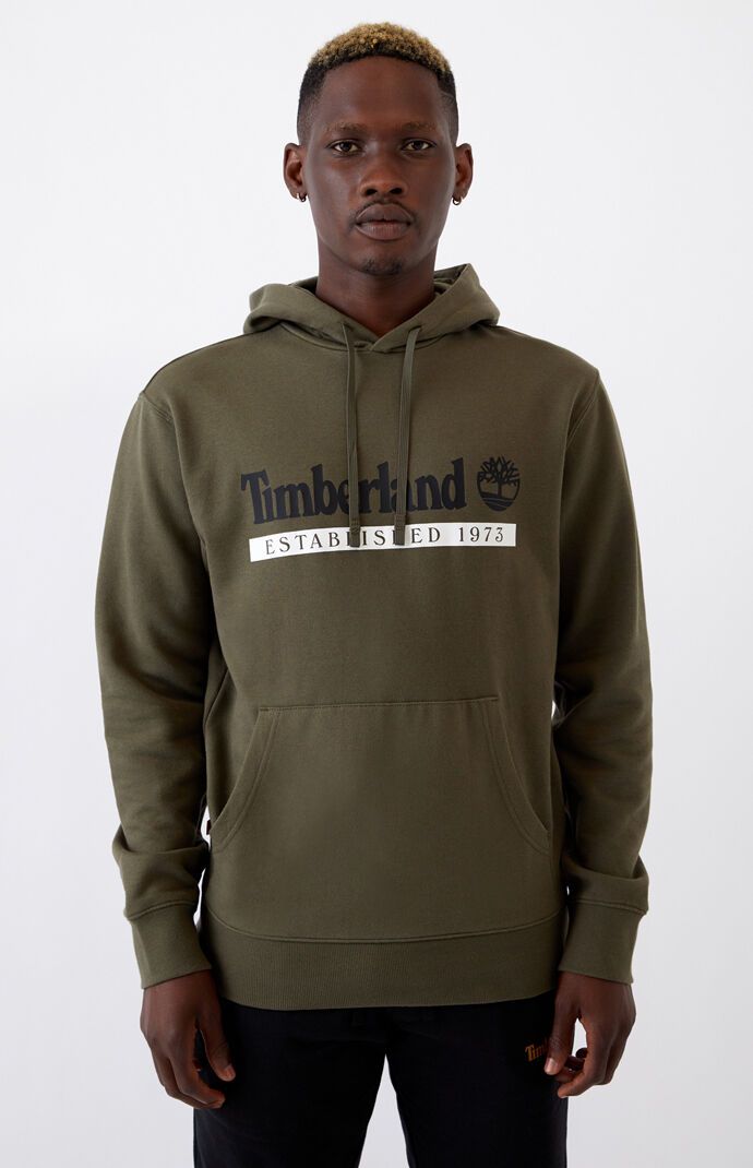 Timberland Olive Established 1973 Hoodie | PacSun