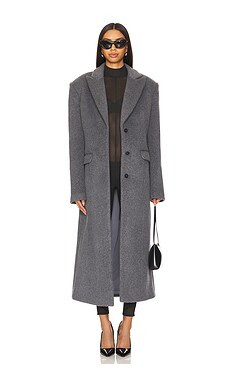 Lovers and Friends Ellie Coat in Grey from Revolve.com | Revolve Clothing (Global)
