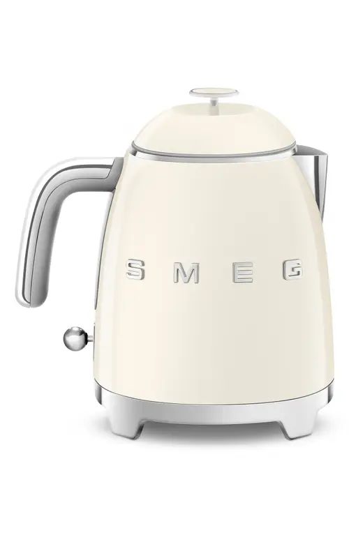 smeg 50's Retro Style Mini Electric Kettle in Cream at Nordstrom | Nordstrom