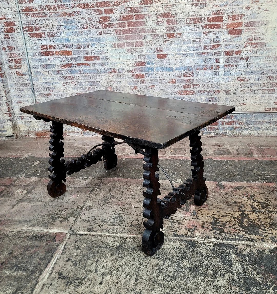 19th Century Spanish Colonial Dining Table - Etsy | Etsy (US)