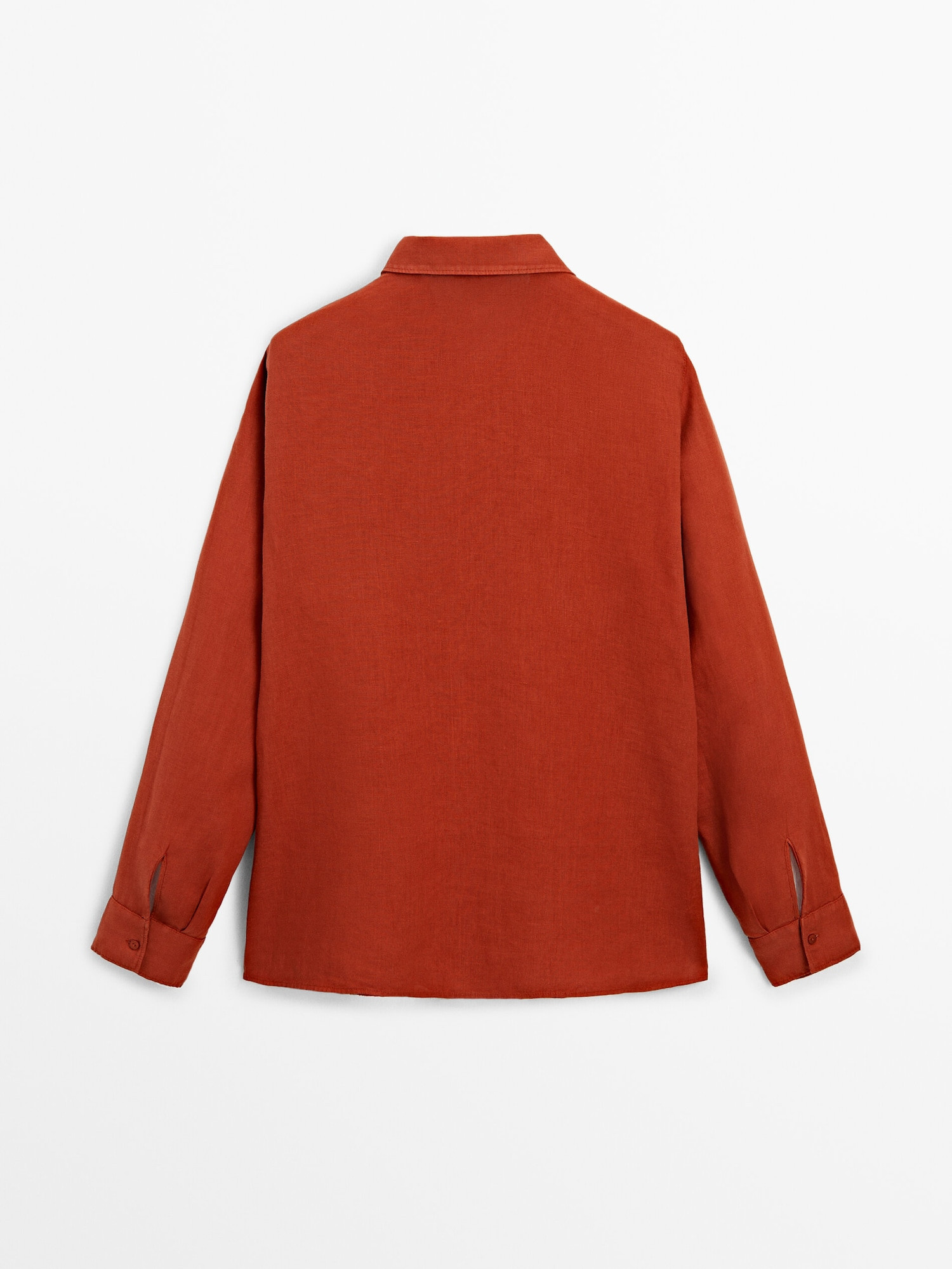 100% linen shirt | Massimo Dutti US