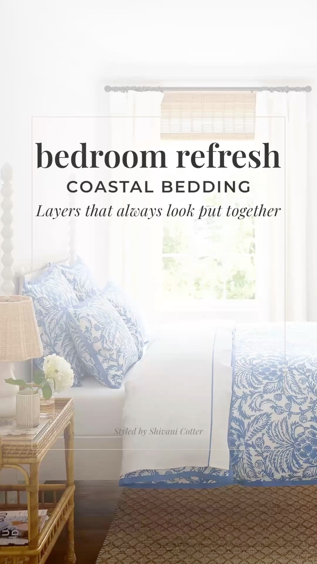 Coastal Bedding Ideas That Always Look Put Together
If your bedroom feels a little unfinished, this is usually what’s missing.
It’s not about buying more, it’s about layering the right pieces.
These coastal bedding looks are built around soft blues, crisp whites, and subtle patterns that instantly make your bed feel styled, calm, and elevated. The kind of look that feels like a coastal hotel but still works in everyday life.
What makes this work:
• Light, breathable fabrics that keep everything feeling fresh
• Classic patterns like florals and gingham that never go out of style
• A simple layering formula that makes your bed look intentional
• Pieces you can mix with what you already own
Whether you want something more tailored or relaxed, this is the easiest way to upgrade your bedroom without redoing the entire space.

coastal bedding | coastal bedding ideas | blue and white bedding | bedroom refresh ideas | coastal bedroom decor | preppy bedding | floral bedding blue | gingham bedding | neutral bedroom decor | light airy bedroom | beach house bedroom | dorm bedding ideas | apartment bedroom decor | bedding layering ideas | bedroom styling ideas 

 #coastaldecor #eastcoaststyle #blueandwhitebedroom #LTKHome