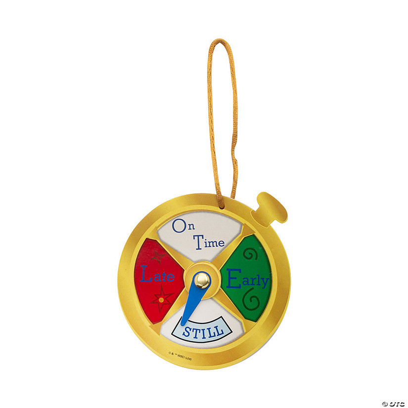 3 3/4" x 7 1/4" The Polar Express™ Pocket Watch Craft Kit - Makes 12 | Oriental Trading Company