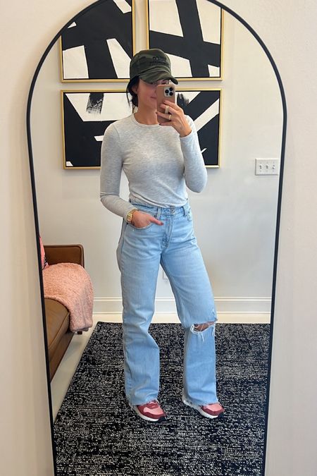 AF jeans 25% off + my code “AFTIA” stacks for an additional 15% off 

These are the 90s relaxed and I’m wearing a 28 long 

#LTKfindsunder50 #LTKstyletip #LTKsalealert