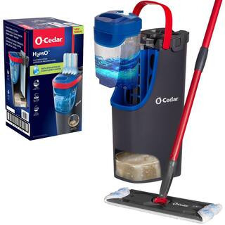 H2prO Microfiber Flat Mop System | The Home Depot