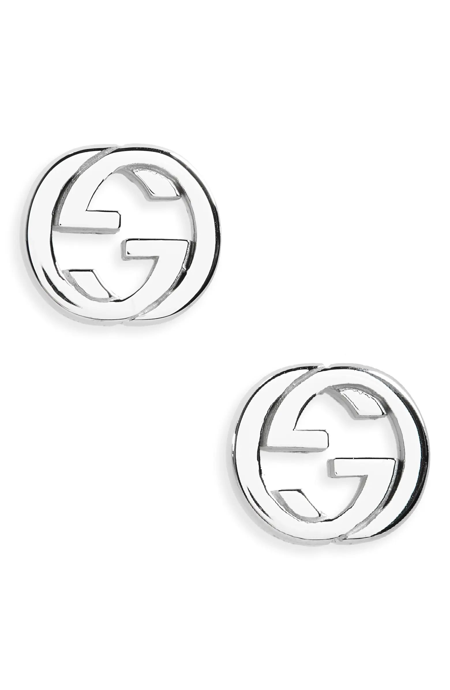 Interlocking-G Stud Earrings | Nordstrom