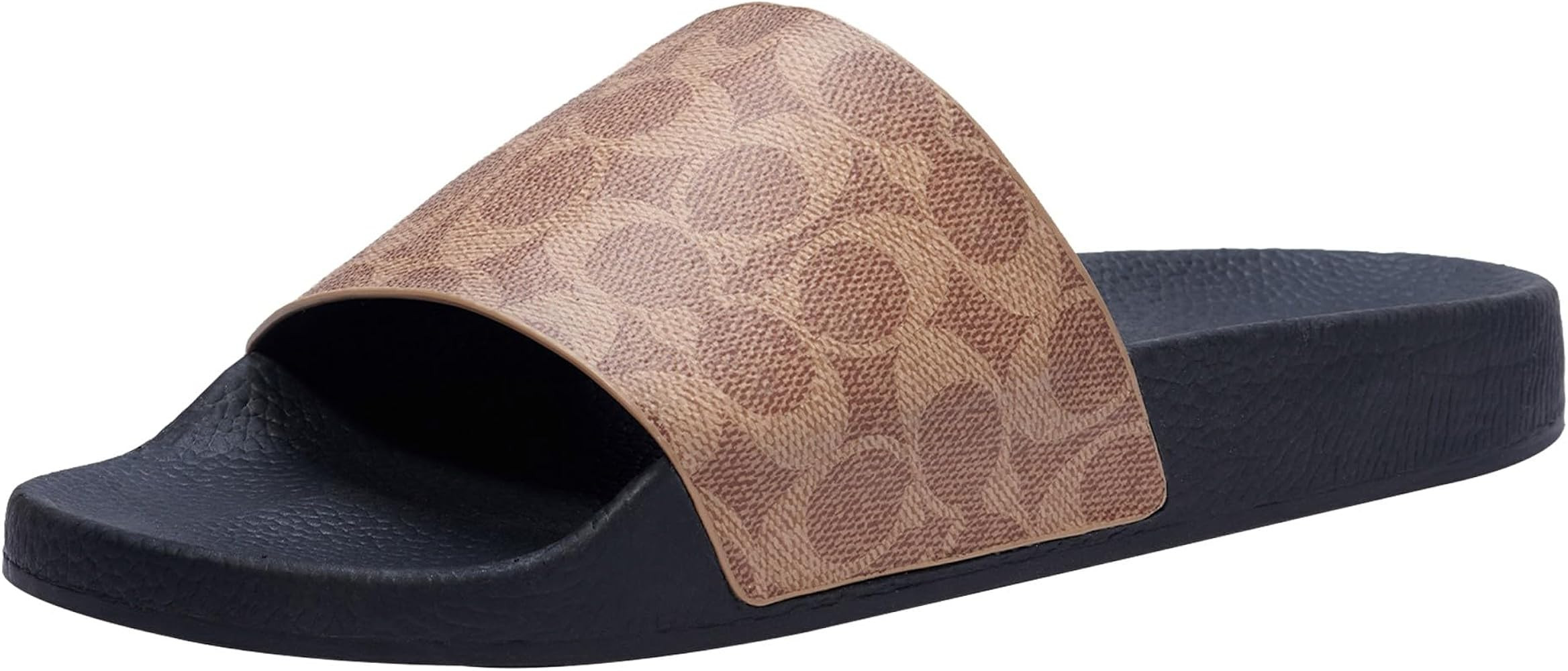 COACH Men's Signature Coated Canvas Pool Slide | Amazon (US)