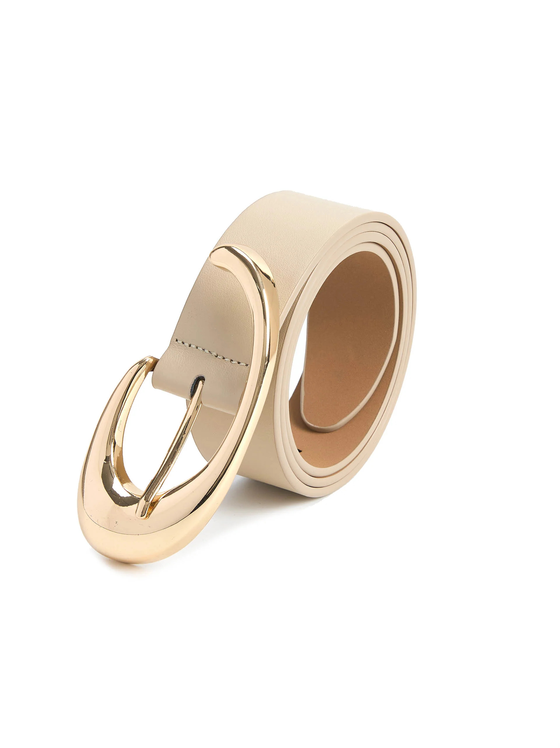 Sculpted Flow Belt in Ivory | Ettika