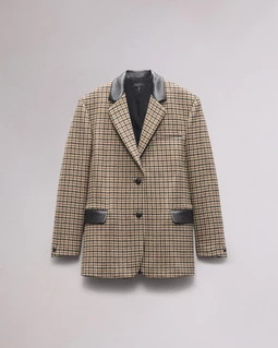 Lainey Houndstooth Blazer | rag & bone