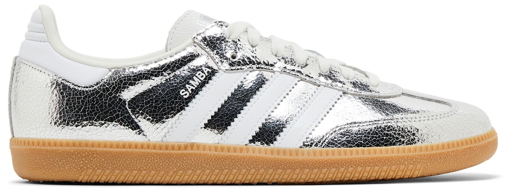 Buy Wmns Samba OG 'Silver Metallic Cracked Leather' - JR0035 | GOAT | GOAT