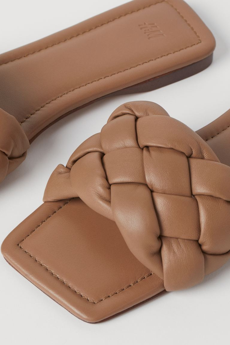 Leather Slides | H&M (US + CA)