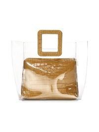 'Kelly' Croc-effect PVC Top Handle Bag (4 Colors) | Goodnight Macaroon
