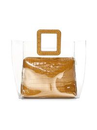 'Kelly' Croc-effect PVC Top Handle Bag (4 Colors) | Goodnight Macaroon