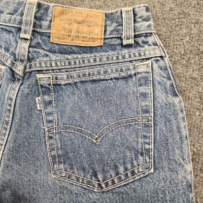 Vintage Levi's Women's White Tab Jeans Made In USA 1987 Size 5 | eBay US