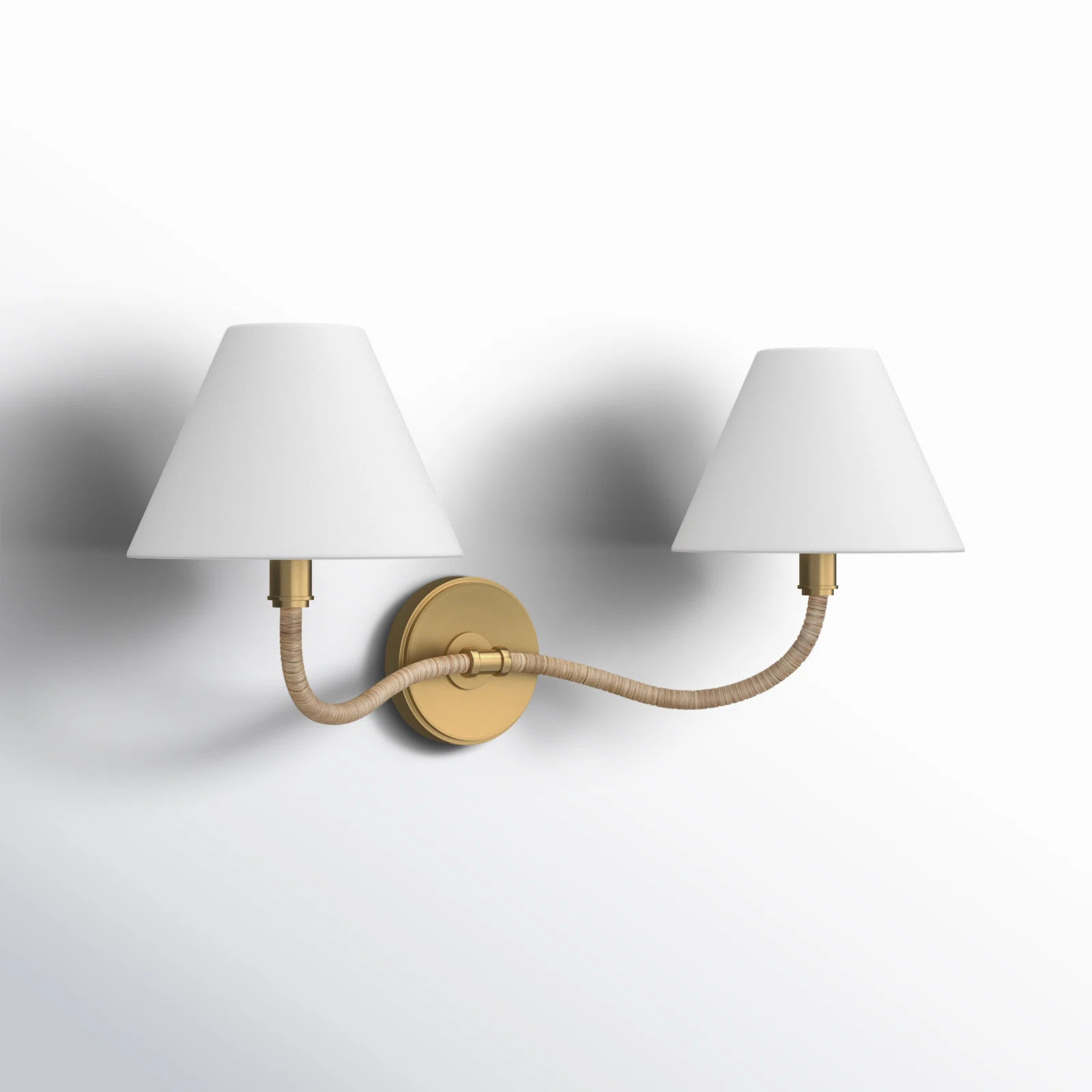 Glinda Steel Armed Sconce | Wayfair North America
