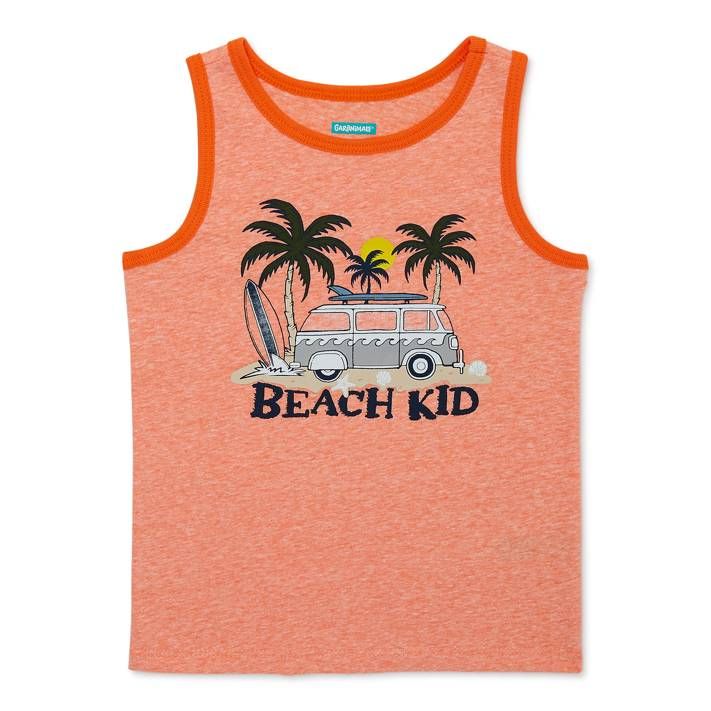 Garanimals Toddler Boys Graphic Tank Top, Sizes 12M-5T | Walmart (US)