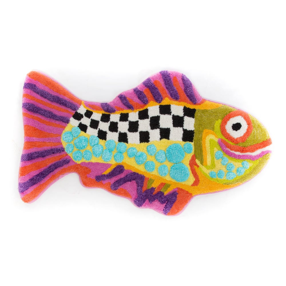 Happy Fish Bath Rug | MacKenzie-Childs
