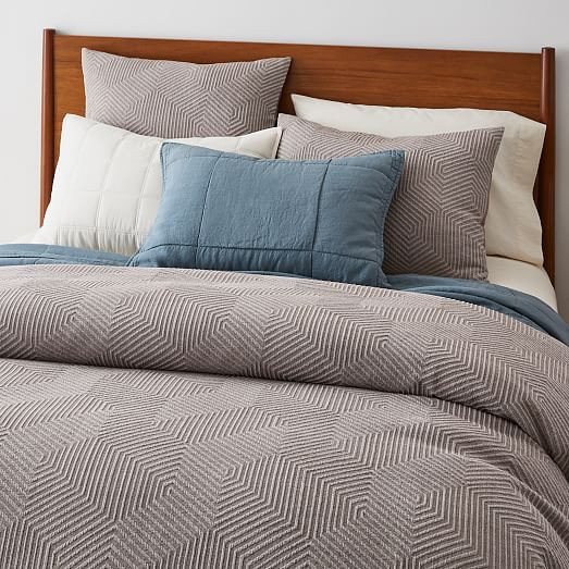 Modern Geo Duvet Cover & Shams | West Elm (US)