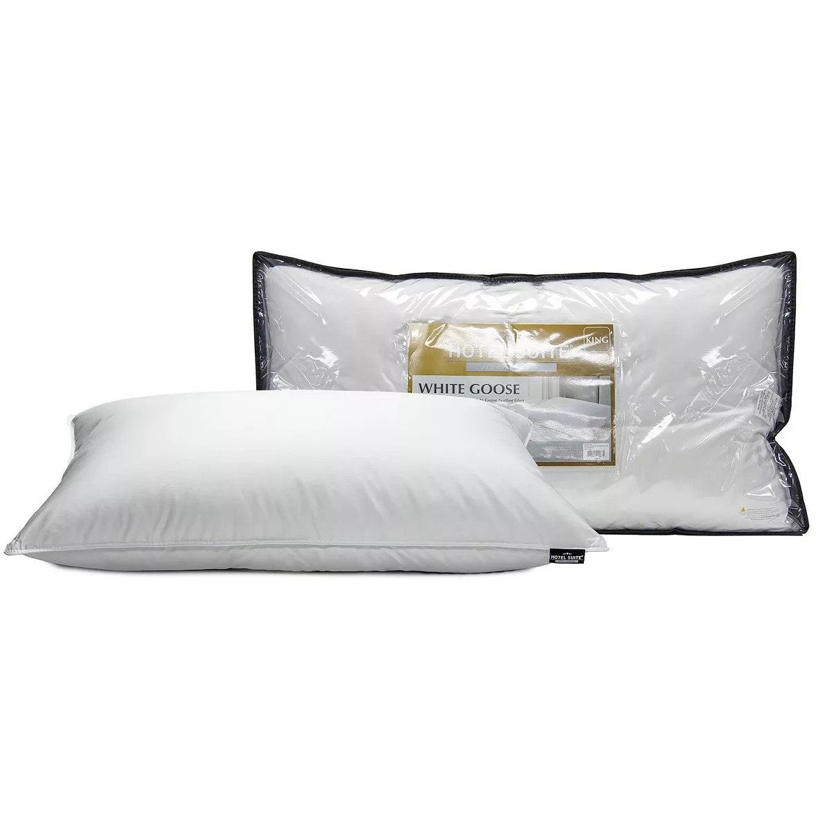 Hotel Suite White Goose Down Soft Pillow | Kohl's