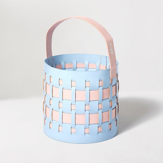 Easter Recycled Vegan Leather Basket | West Elm (US)