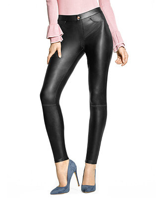 Women's Faux-Leather Leggings | Macy's