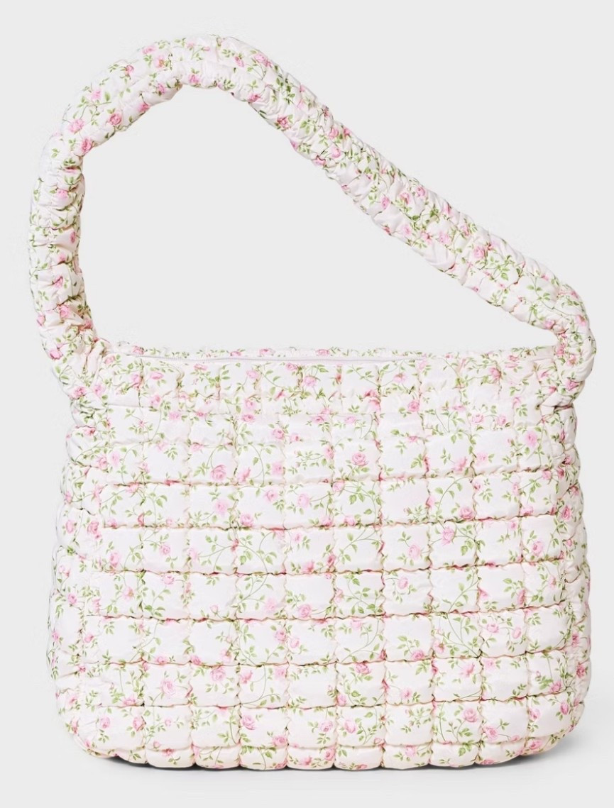 Floral puffer bag. Travel bag. Carry on . Vacation outfit .  

#LTKmomlife #LTKootd #LTKTravel
