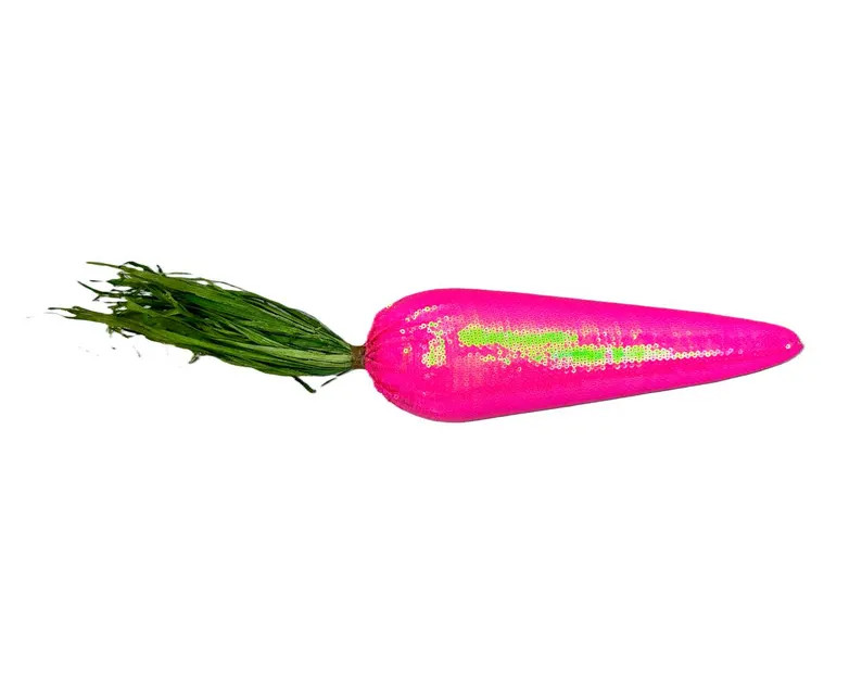 Large Hot Pink Sequin Carrot Attachment, 17 Inches High, Spring Ornament, Easter Carrot - Etsy | Etsy (US)