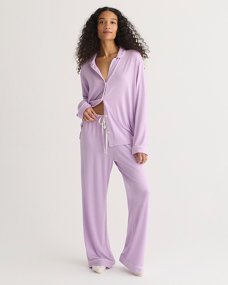 Eco dreamiest long-sleeve pajama set | J. Crew US