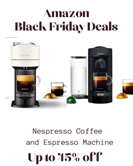 Nespresso machines on sale more then 10 included on the sale!!! 

#nespresso 
#espresso #coffee #coffeemachine #vertuo #espresso #amazon #amazondeals #amazonblackfriday #awesomedeals
#blackfriday #cybermonday #giftguide #holidaydress #kneehighboots #loungeset #thanksgiving #earlyblackfridaydeals #walmart #target #macys #academy #under40  #LTKfamily #LTKcurves #LTKfit #LTKbeauty #LTKhome #LTKstyletip #LTKunder100 #LTKsalealert #LTKtravel #LTKunder50 #LTKhome #LTKsalealert #LTKHoliday #LTKshoecrush #LTKunder50 #LTKHoliday

#under50 #fallfaves #christmas #winteroutfits #holidays #coldweather #transition #rustichomedecor #cruise #highheels #pumps #blockheels #clogs #mules #midi #maxi #dresses #skirts #croppedtops #everydayoutfits #livingroom #highwaisted #denim #jeans #distressed #momjeans #paperbag #opalhouse #threshold #anewday #knoxrose #mainstay #costway #universalthread #garland 
#boho #bohochic #farmhouse #modern #contemporary #beautymusthaves 
#amazon #amazonfallfaves #amazonstyle #targetstyle #nordstrom #nordstromrack #etsy #revolve #shein #walmart #halloweendecor #halloween #dinningroom #bedroom #livingroom #king #queen #kids #bestofbeauty #perfume #earrings #gold #jewelry #luxury #designer #blazer #lipstick #giftguide #fedora #photoshoot #outfits #collages #homedecor


#LTKGiftGuide #LTKsalealert #LTKCyberweek