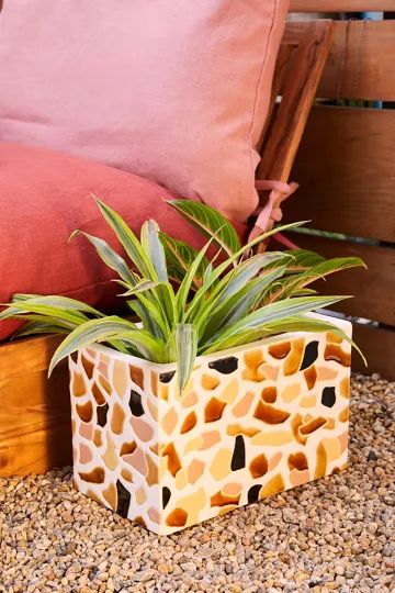 Terrazzo Box Planter | Urban Outfitters (US and RoW)