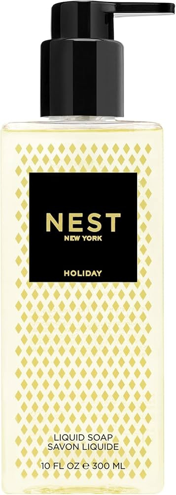 NEST New York Liquid Soap, Holiday - 10 fl oz - Cleanses & Nourishes Skin - Approx. 300 Pumps Per... | Amazon (US)