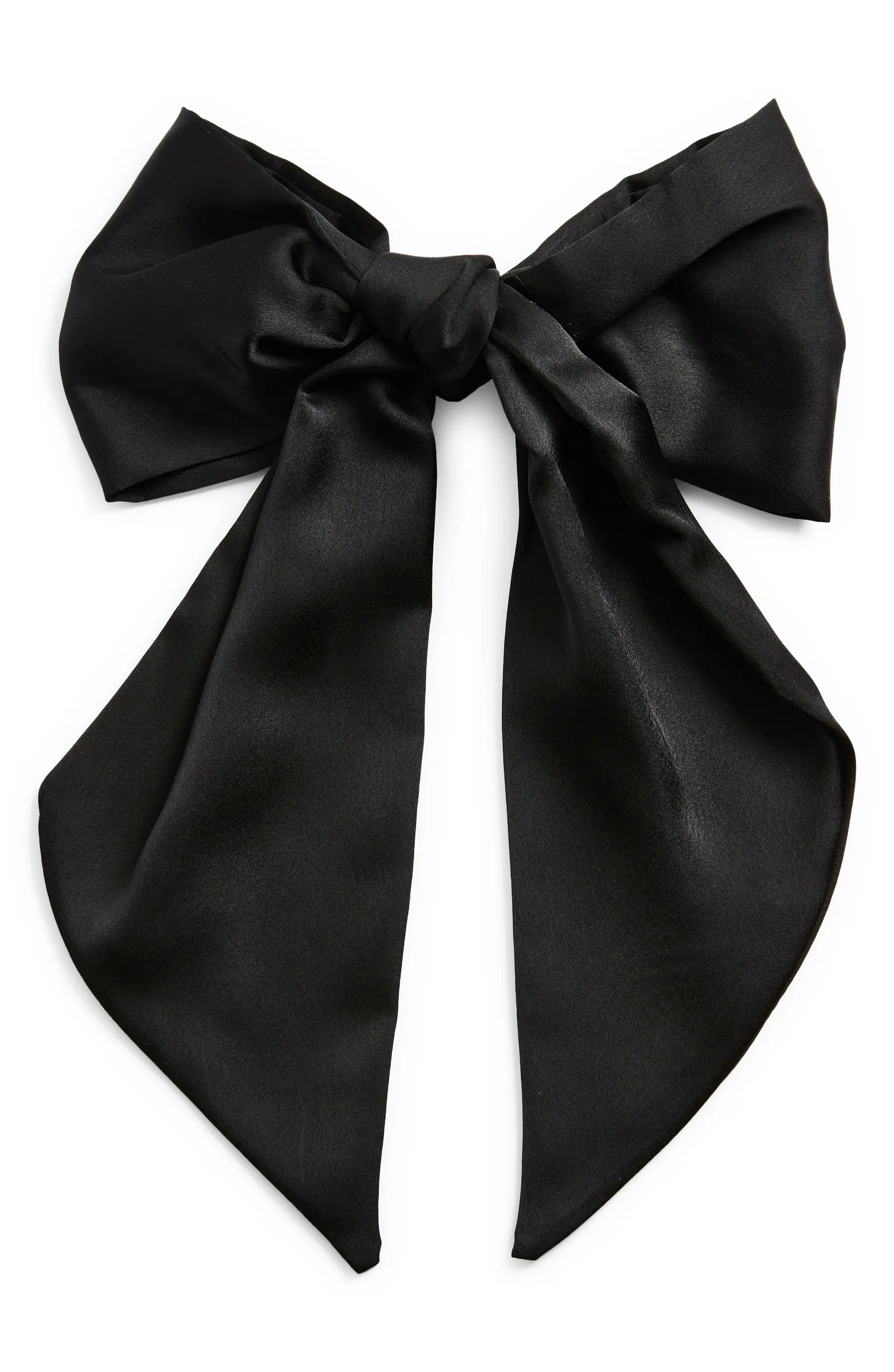 Tasha Medium Satin Bow Barrette | Nordstrom | Nordstrom