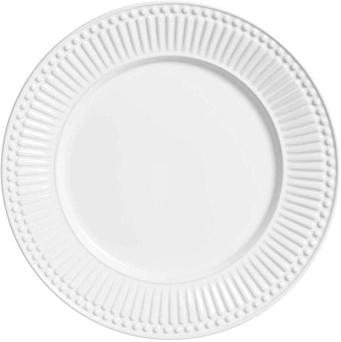 Porto Brasil Conjunto com 6 Pratos Raso Roma Branco | Amazon (BR)