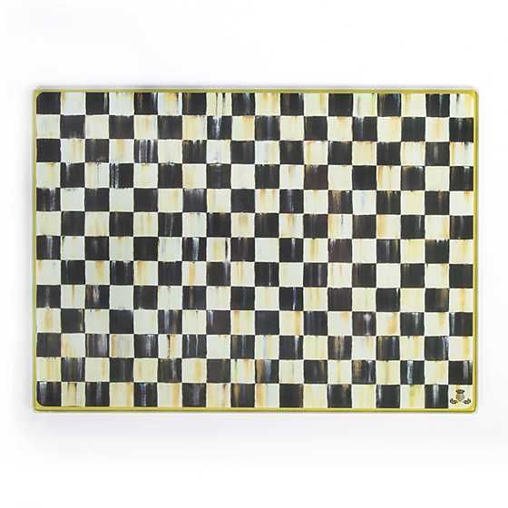 MacKenzie-Childs | Courtly Check Cutting Board - Large | MacKenzie-Childs
