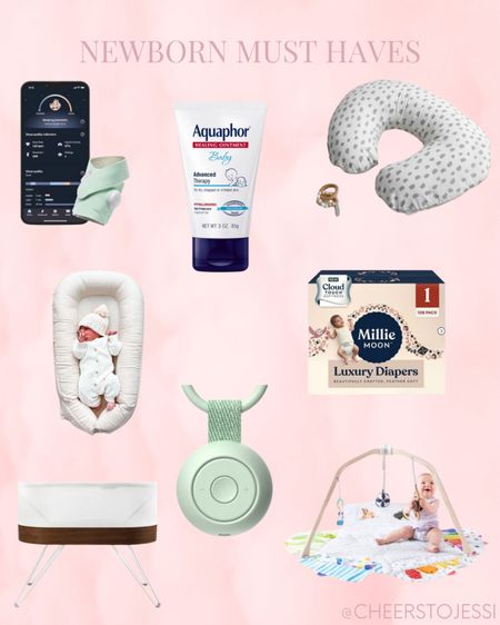 Some of the items we have loved with our 1 month old that have been game changers!
Aquaphor ointment for everything literally. Great for the first bowel movement because it’s so sticky and great for scratches, chapped lips, and diaper rash
Love Millie Moon diapers the most so far..they’re so soft! From Target 
Our Snoo has been the absolute best, couldn’t recommend more. Our boy sleeps 6-7 hours a night. 
Dock-A-Tot is great for naps during the day, or snuggle me.  Get extra covers for Dock-A-Tot
Portable sound machine from Hatch. Used in the hospital for all the noise and for naps at home. 
Owlet is so great for peace of mind at night. 
Boppy nursing pillow for breastfeeding and tummy time. 
Lovevery Play Gym is so great with so many different things to help with development 

#LTKbump #LTKbaby #LTKkids