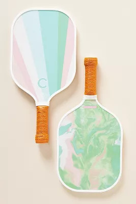 Monogram Outdoor Pickleball Paddle | Anthropologie (US)
