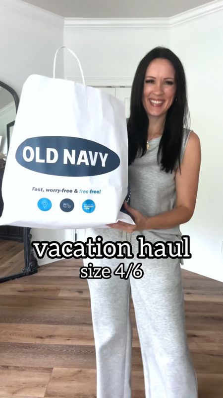 Old Navy Vacation haul! So many affordable pieces you can mix and match!

Sizing:
Look 1:
Tube top-size UP!
Striped Linen pants-medium, regular length 
Look 2:
Tube top-size up!
Linen skirt-medium
Look 3:
Tank-small
Shorts-medium
Look 4:
Striped dress-4, no stretch size according to bodice area
Look 5:
Gauze shirt-medium
Gauze shorts-medium
Look 6:
Tank-small
Green linen pants-medium, regular length 

Vacation outfit | casual outfit | linen shorts | tube top | sandals | linen maxi skirt | linen pants | dress 

#LTKover40 #LTKsalealert #LTKfindsunder50