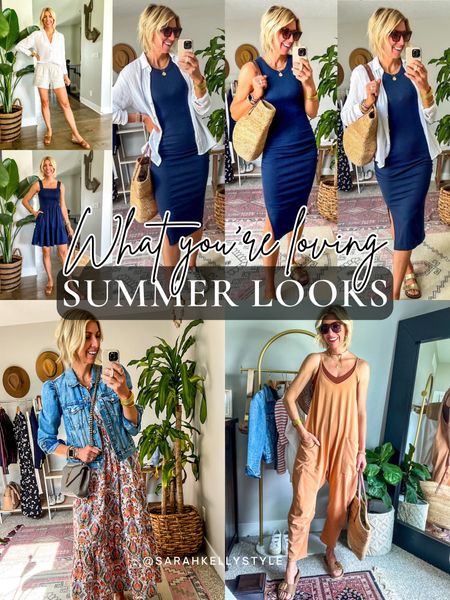 You’ve been loving these looks for summer - Summer dresses including a midi and a maxi dress, the jumpsuit of everyones dreams, and the linen shorts I continue to share because you LOVE them! Shop these summer looks you’re loving here!

#LTKstyletip #LTKFind #LTKSeasonal