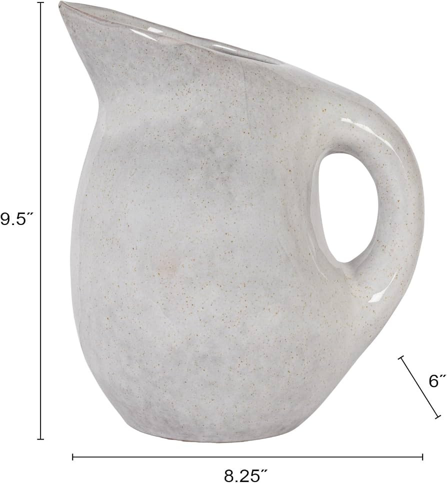Neutral Reactive Glaze Stoneware Pitcher | Amazon (US)