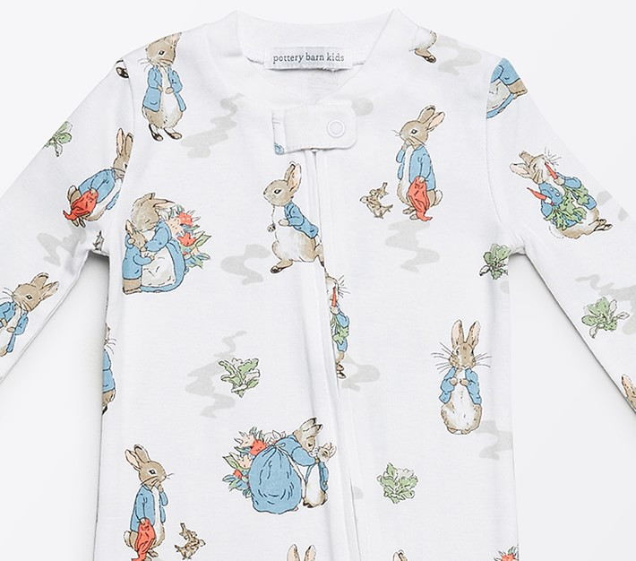 Peter Rabbit™ Organic Nursery Pajama | Pottery Barn Kids
