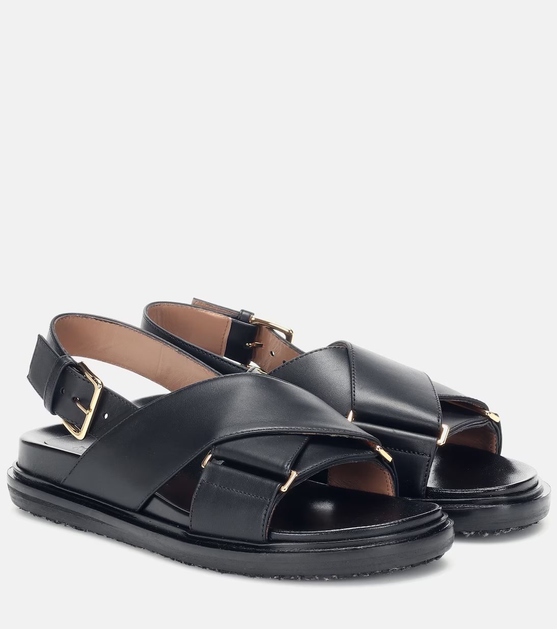 Fussbett leather sandals | Mytheresa (US/CA)