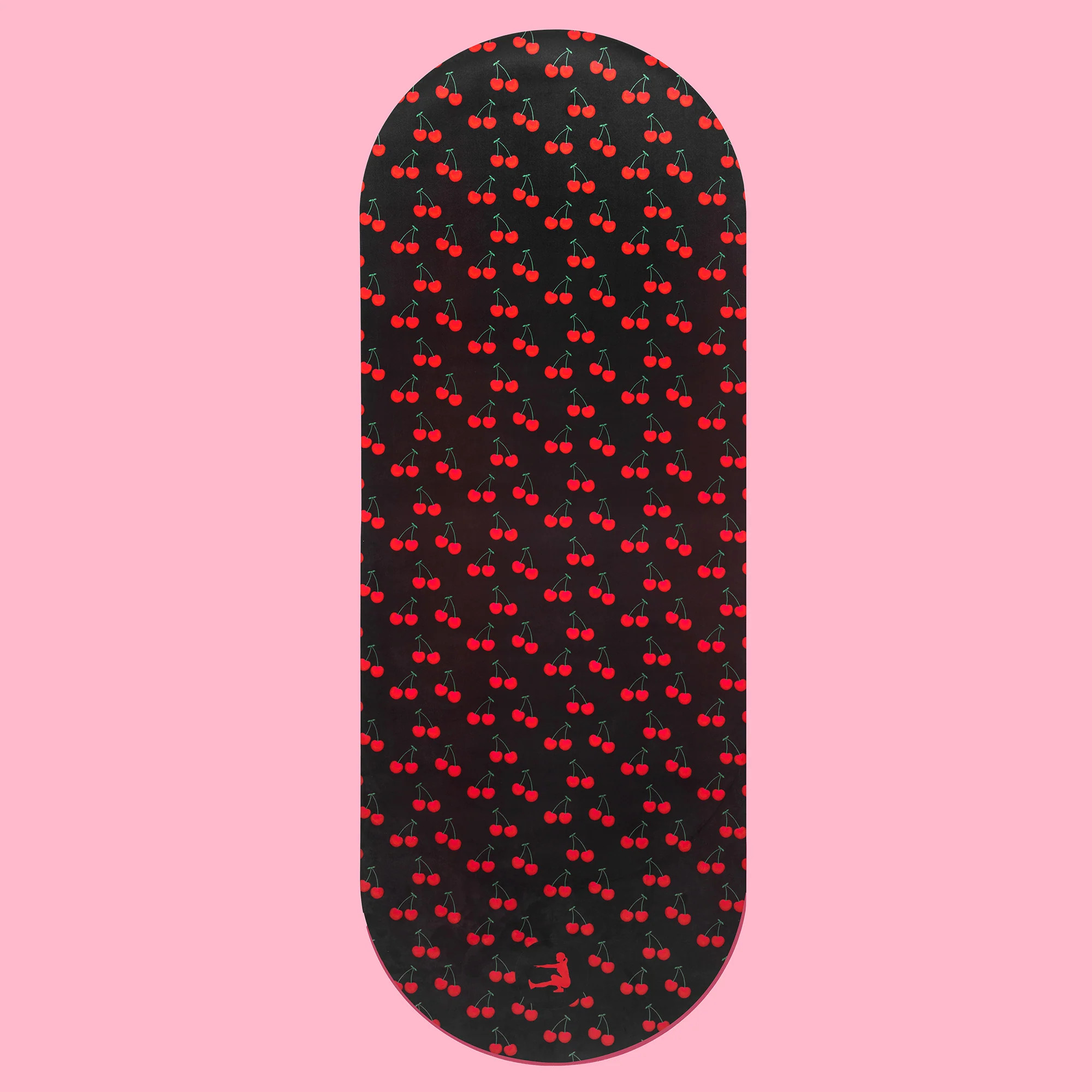 Black Cherry WORKOUT MAT | SuzieB Fitness