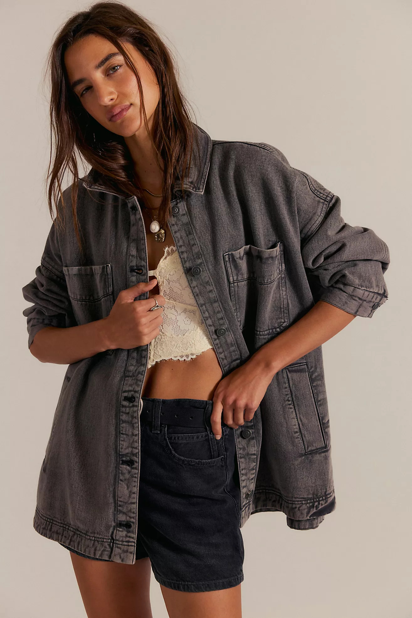 We The Free Madison City Denim Jacket | Free People (Global - UK&FR Excluded)