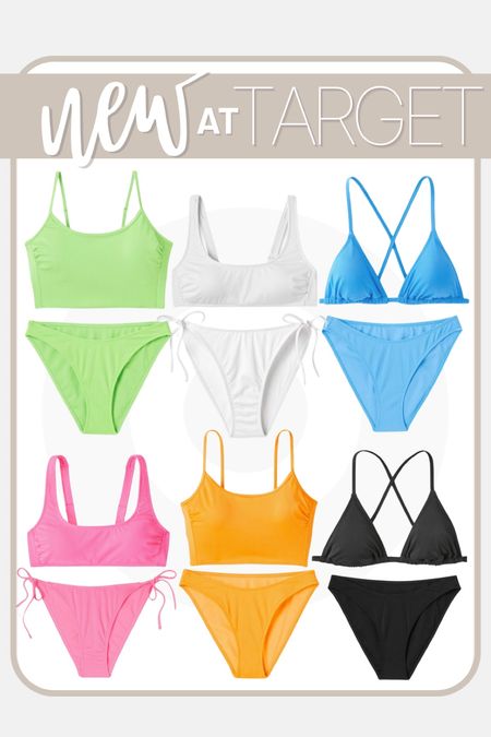 NEW ribbed bikinis available at Target! 🎯✨👙

Bikini, Summer Finds, Trending Fashion, Summer Finds, Two piece, Vacation Style, Resort Wear 

#LTKstyletip #LTKswim #LTKunder50