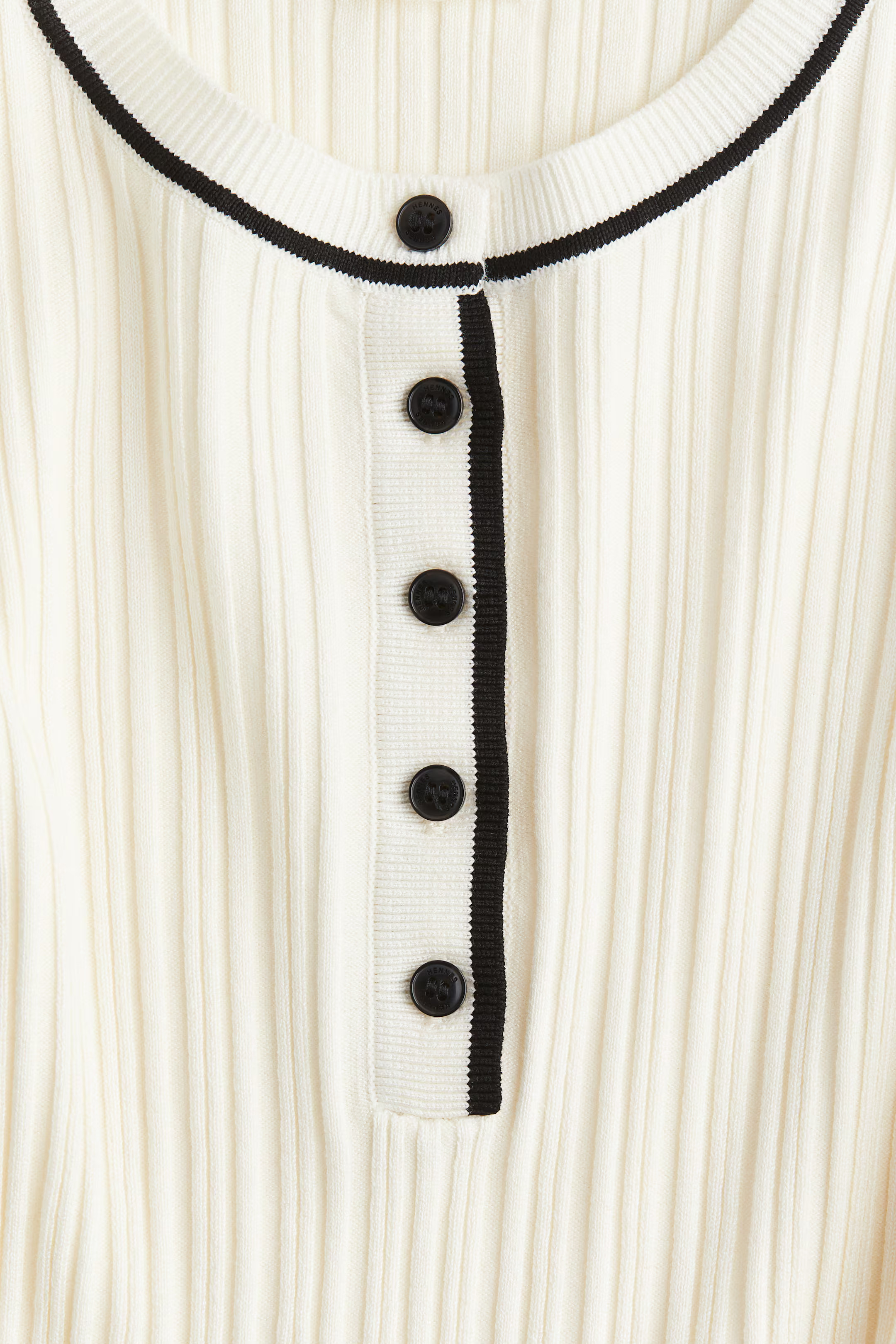 Rib-knit top | H&M (UK, MY, IN, SG, PH, TW, HK)