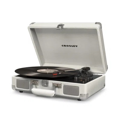 Cruiser Deluxe Turntable Crosley Electronics Color: White Sand | Wayfair North America